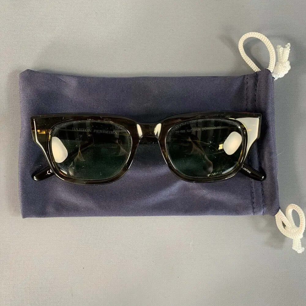 BARTON PERREIRA Brown Tortoise Sunglasses & Eyewear